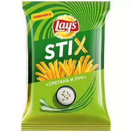 Чипсы стикс сметана и лук Lays 65г