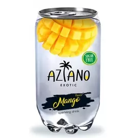 Газированный напиток манго Aziano 350мл
