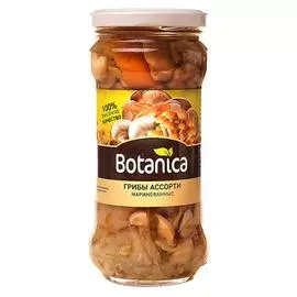Грибы ассорти маринованное Botanica 330г