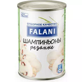 Грибы шампиньоны резаные Falani 425мл