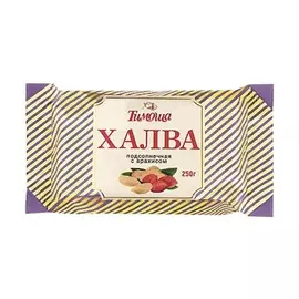 Халва подсолнечная с арахисом Тимоша 250г
