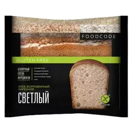 Хлеб белый без глютена FOODCODE 200г