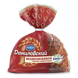 Хлеб бездрожжевой нарезка Даниловский 300г