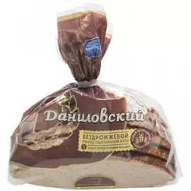 Хлеб ржано пшеничный бездрожжевой в нарезке Даниловский 300г