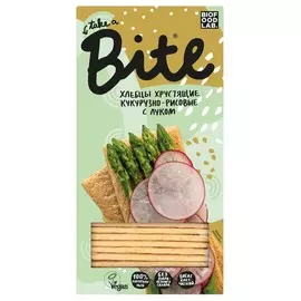 Хлебцы кукурузно-рисовые с луком Bite 150г