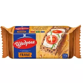 Хлебцы ржаные Щедрые 100г
