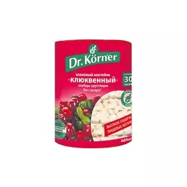 Хлебцы злаковый коктейль клюква Dr.Korner 100г