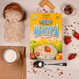 Хлопья овсяные экстра Клинские 1кг