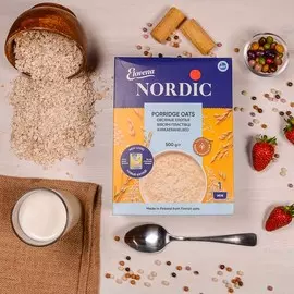 Хлопья овсяные Nordic 500г