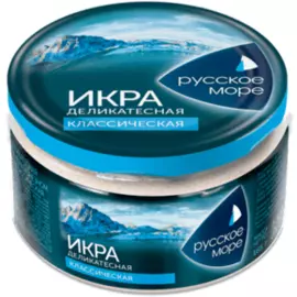 Икра деликатесная классическая Русское море 165г