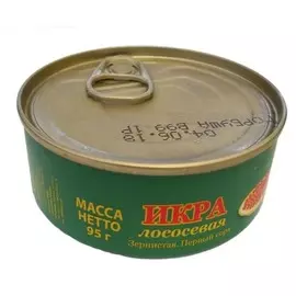 Икра лососевая Камчатское море 95г