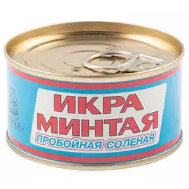 Икра минтая соленая Авача 130 г