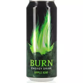 Энергетик яблоко киви Берн 500мл