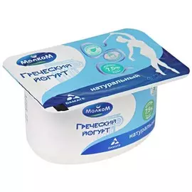 Йогурт греческий Молком 4% 0,12кг