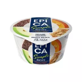 Йогурт яблоко тыква злак лен Epica 1,7% 130 г