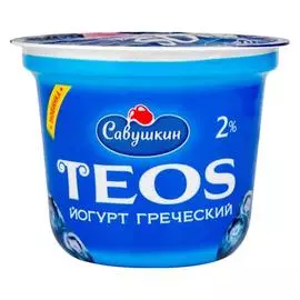 Йогурт Teos Греческий 2% 250г