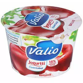 Йогурт Валио вишня 2,6% 180г
