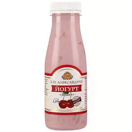 Йогурт вишня Б.Ю.Александров 1,5% 290г