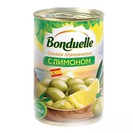 К/ов Оливки Bonduelle Мансанилья с лимоном 314мл