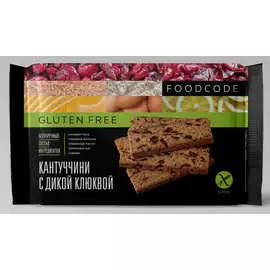 Кантуччини с дикой клюквой FOODCODE 160г
