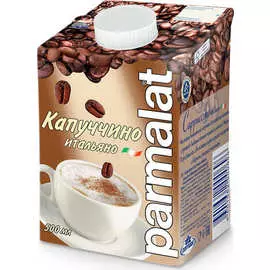 Капучино молочно-кофейный напиток Parmalat 0,5 л