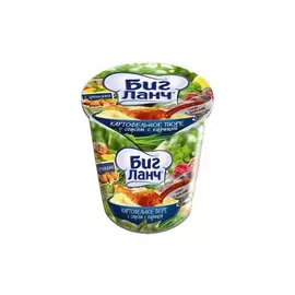 Картофельное пюре со вкусом курицы Биг ланч 50 г