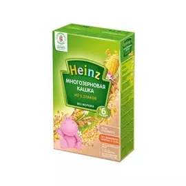 Каша многозерновая из 5 злаков Хайнц 200г