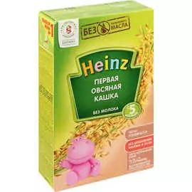 Каша овсяная с пребиотиком низко-аллергенная Хайнц 180г