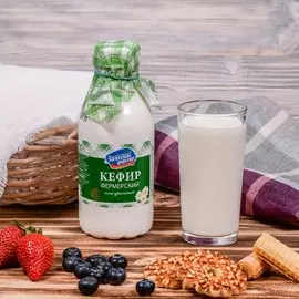 Кефир Залесский Фермер 3,2% 500г
