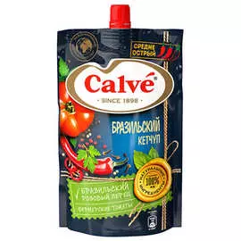 Кетчуп бразильский в пакете Calve 350г