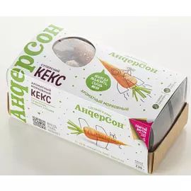 Кекс Андерсон Морковный 230г