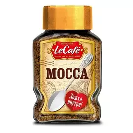 Кофе Mocca растворимый с ложкой La Cafe 95г