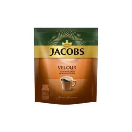 Кофе натуральный растворимый порошковый Якобс Velour 70г