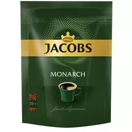 Кофе натуральный растворимый сублимированный Якобс Монарх 38г