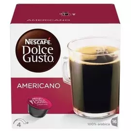 Кофе в капсулах американо Nescafe Dolce Gusto 16 капсул