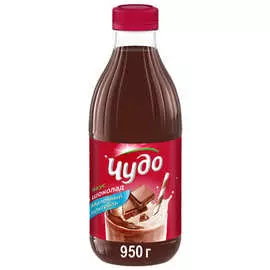Коктейль молочное вкус шоколад Чудо 2% 950г