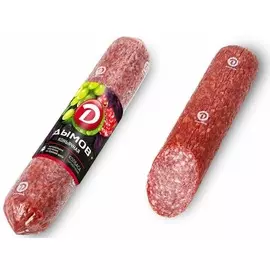 Колбаса сырокопченая коньячная Дымов 300г