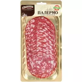 Колбаса сырокопченая палермо нарезка Егорьевская 100г