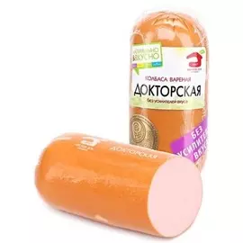 Колбаса вареная докторская Бородина 500г