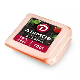 Колбаса вареная докторская полуцилиндр Дымов 450г