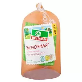 Колбаса вареная докторская срез Велком 440г