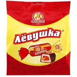 Конфеты шоколадные с мягкой карамелью Славянка 199г