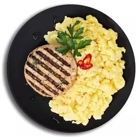 Котлета из индейки с пюре 300г