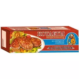 Котлеты по-домашнему Ложкаревъ 500 г