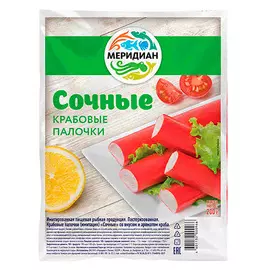 Крабовые палочки Сочные Меридиан 200гр