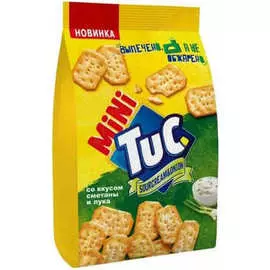 Крекер мини со сметаной и луком Tuc 100г