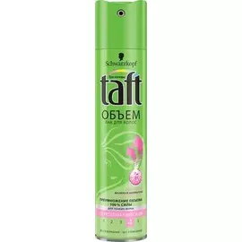 Лак для волос объем и сверхсильная фиксация Taft 225мл