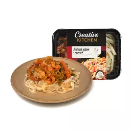 Лапша Удон с курицей Creative Kitchen 300г