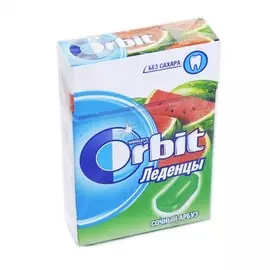 Леденцы сочный арбуз Orbit 35 г