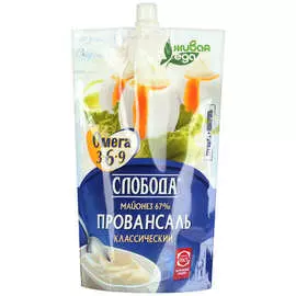 Майонез провансаль классический Слобода 67% 400мл